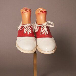 1980s Red and White Muffy’s Willits Saddle Shoes